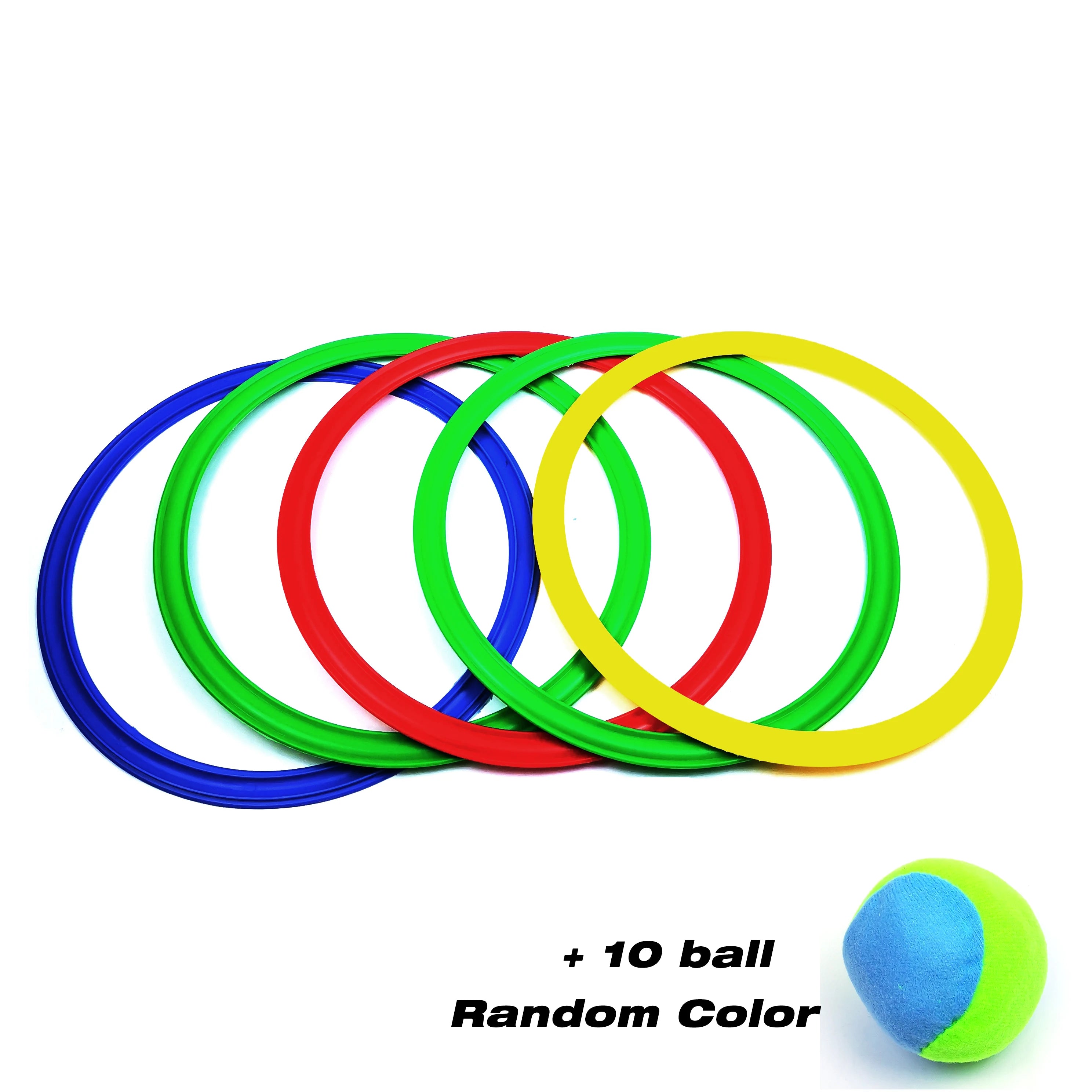 Outdoor Games Team Building Develop Sport Entertainment Toys Children Elasticity Rope Circle Running Push for Kids Sensory Rope