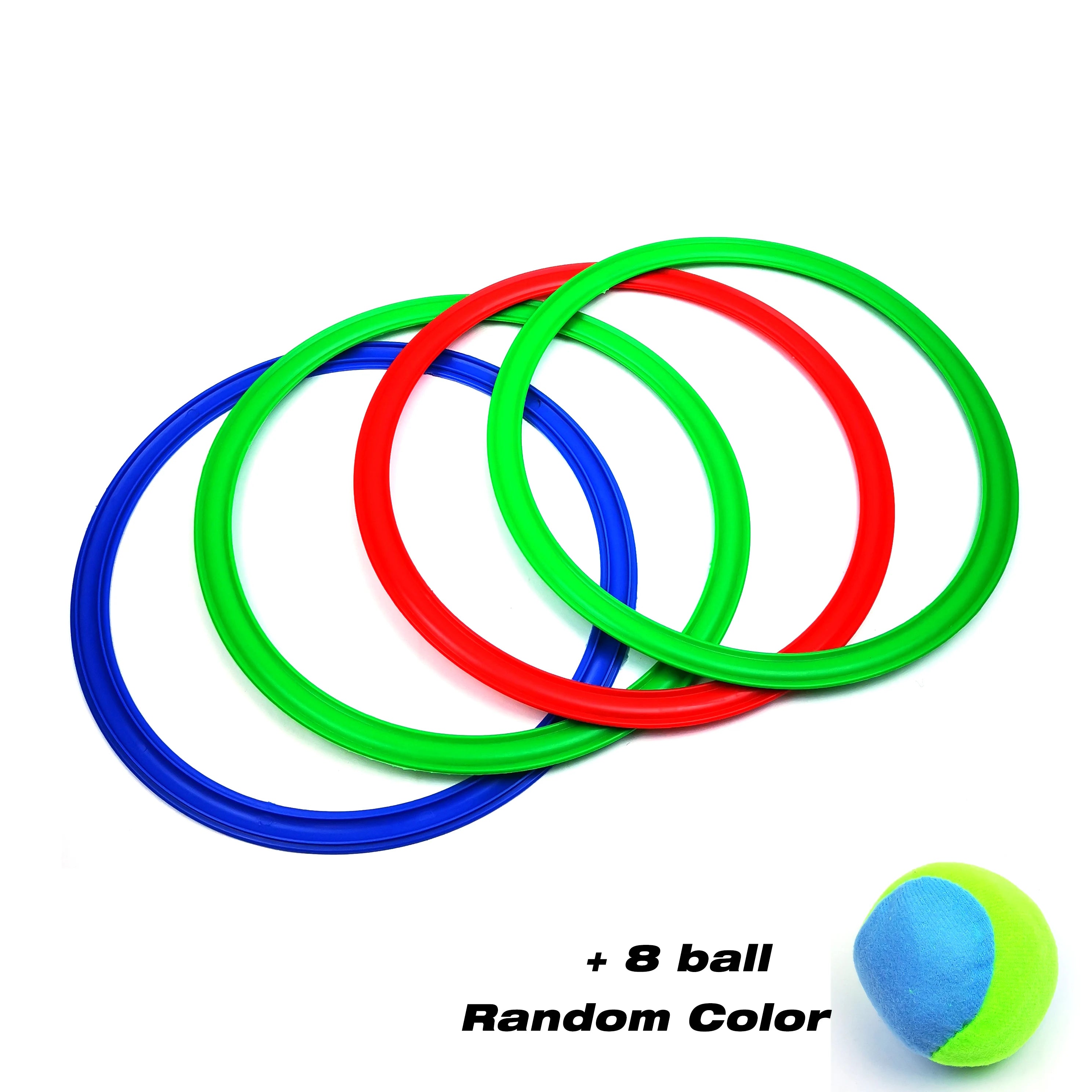 Outdoor Games Team Building Develop Sport Entertainment Toys Children Elasticity Rope Circle Running Push for Kids Sensory Rope